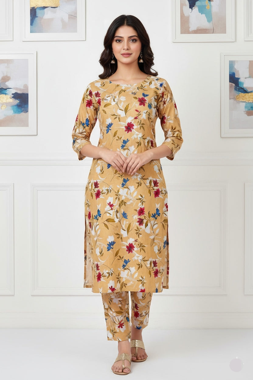 Ladies Winter Cotton Suit #01
