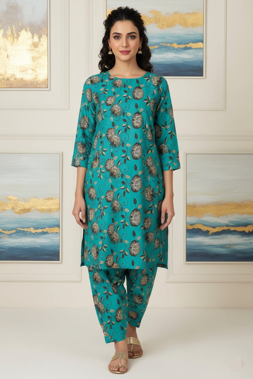 Ladies Winter Cotton Suit #13