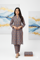 Winter Mareena Unstitched 2-Pc 2026 #07