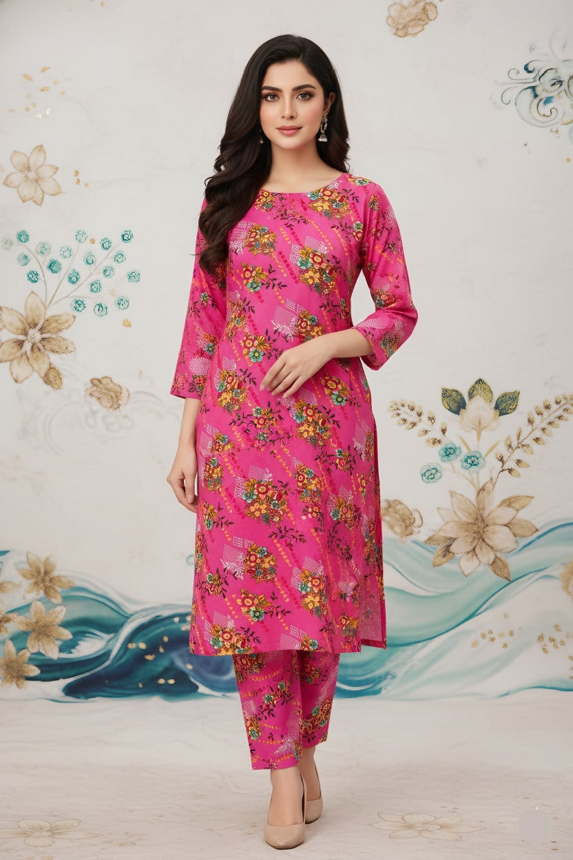 Ladies Winter Cotton Suit #19