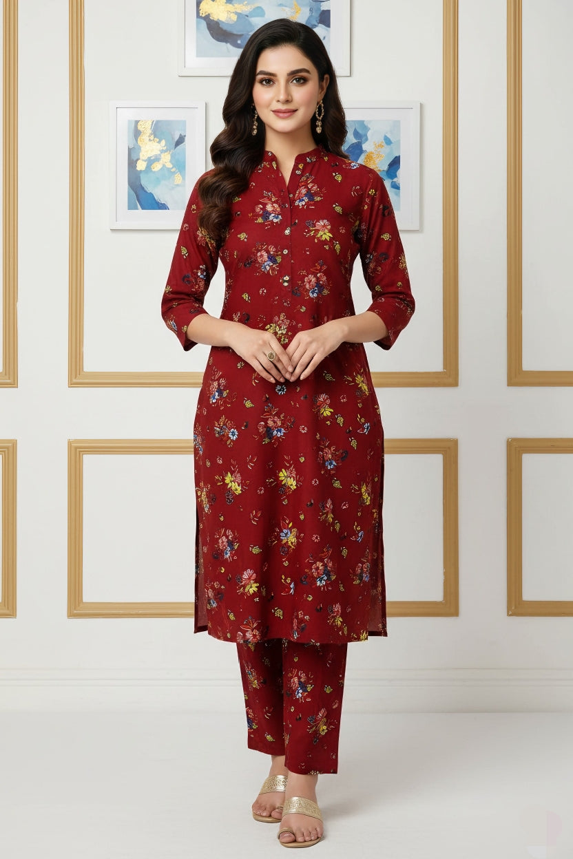 Ladies Winter Cotton Suit #24