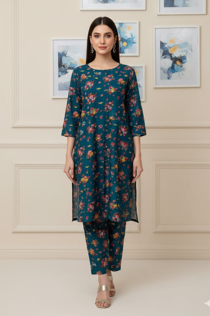 Winter Mareena Unstitched 2-Pc #56