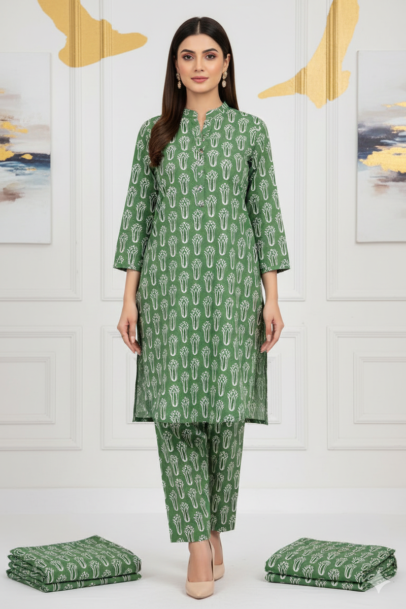 Winter Mareena Unstitched 2-Pc #65