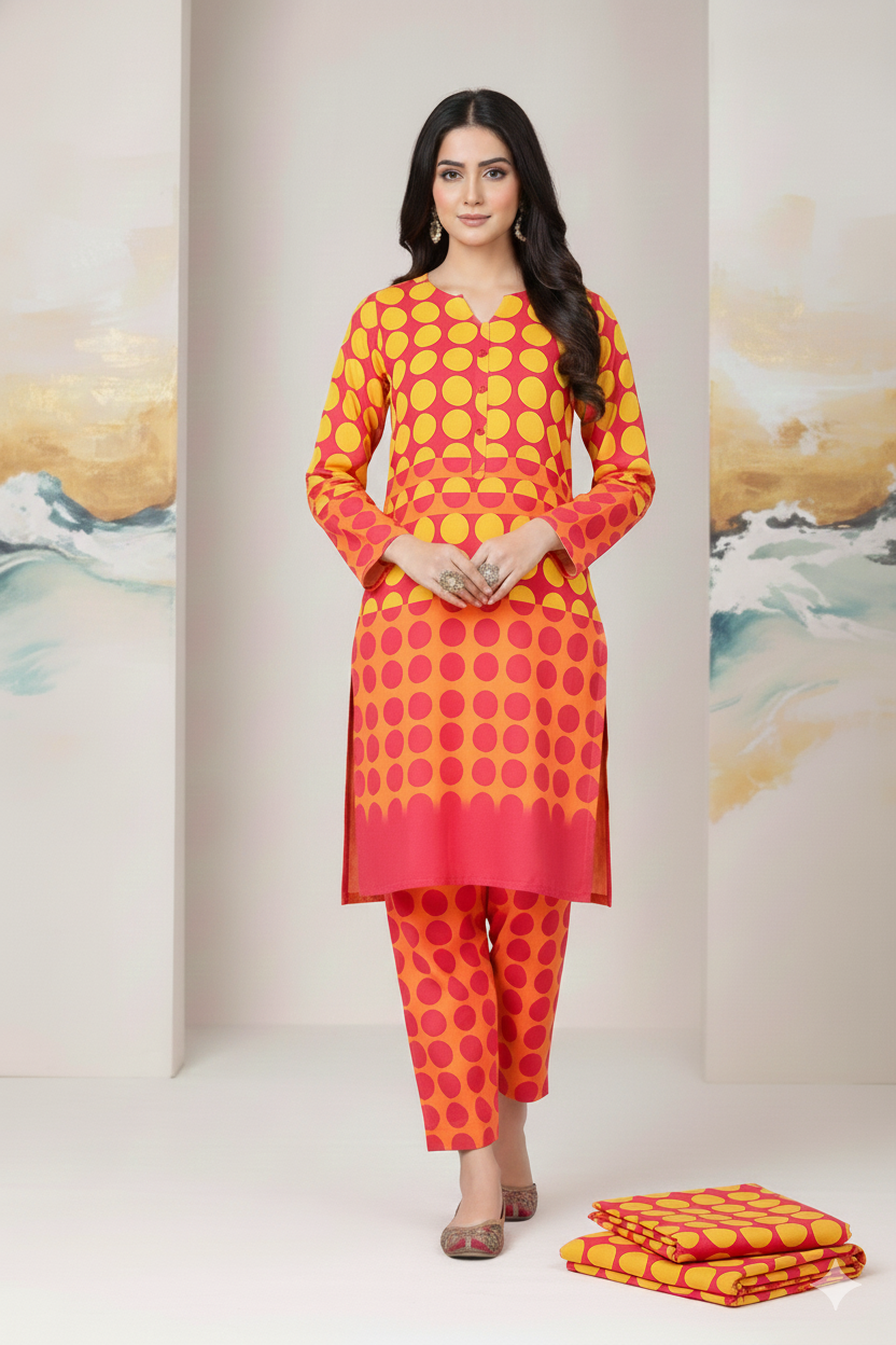 Winter Mareena Unstitched 2-Pc #60