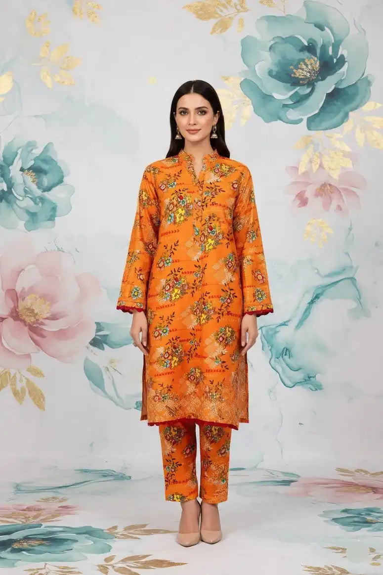 Winter Mareena Unstitched 2-Pc #58