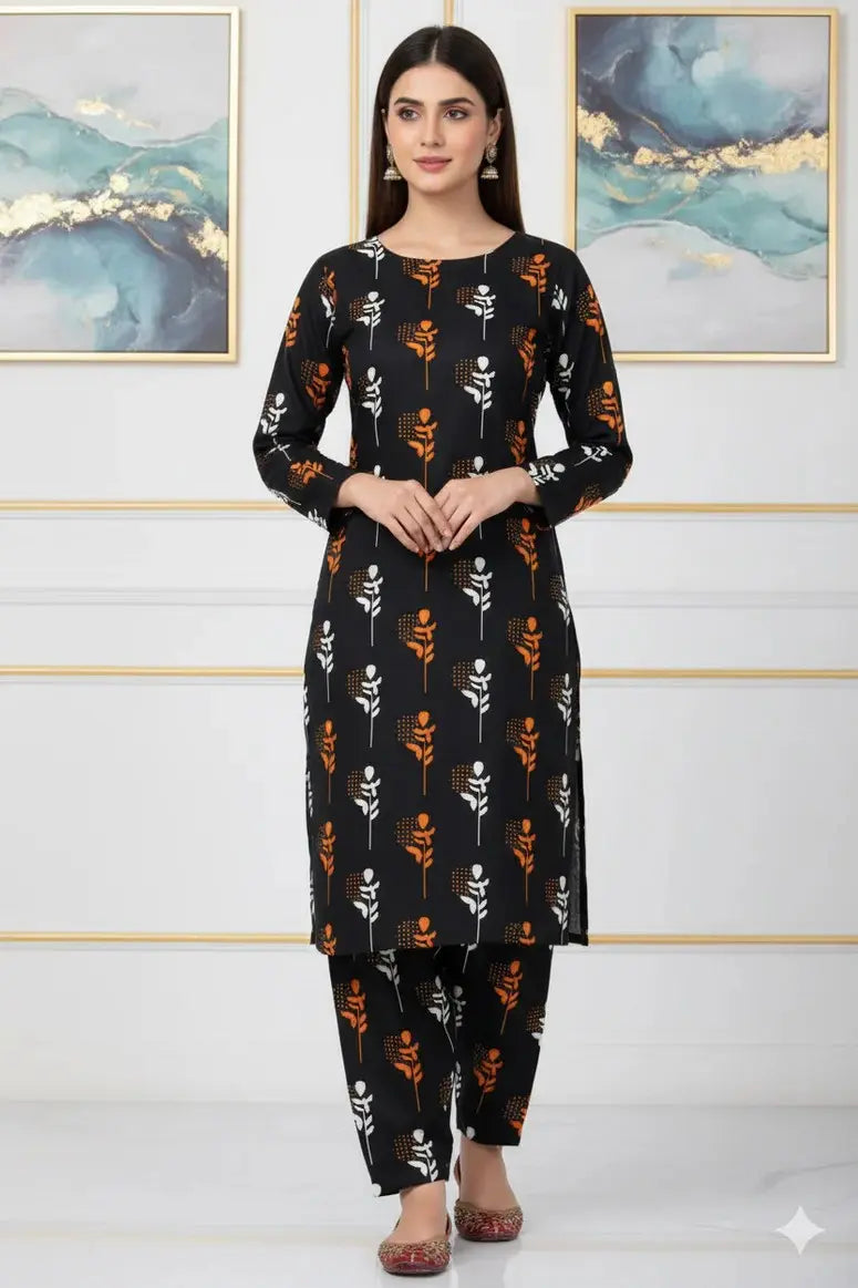 Winter Mareena Unstitched 2-Pc #76