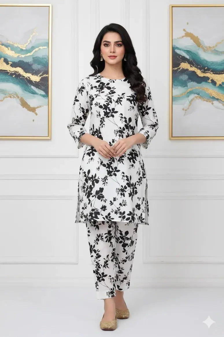 Winter Mareena Unstitched 2-Pc #50