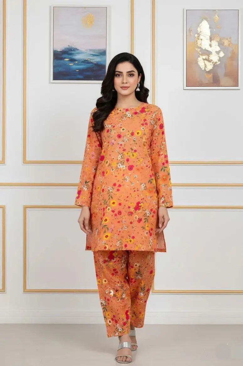 Winter Mareena Unstitched 2-Pc #45